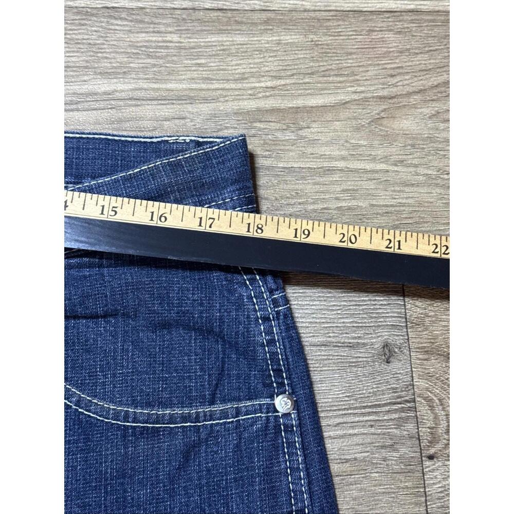 Vintage Southpole Jean Shorts Size 36 Blue Jnco Style Y2K Baggy Carpenter Denim - Picture 6 of 8
